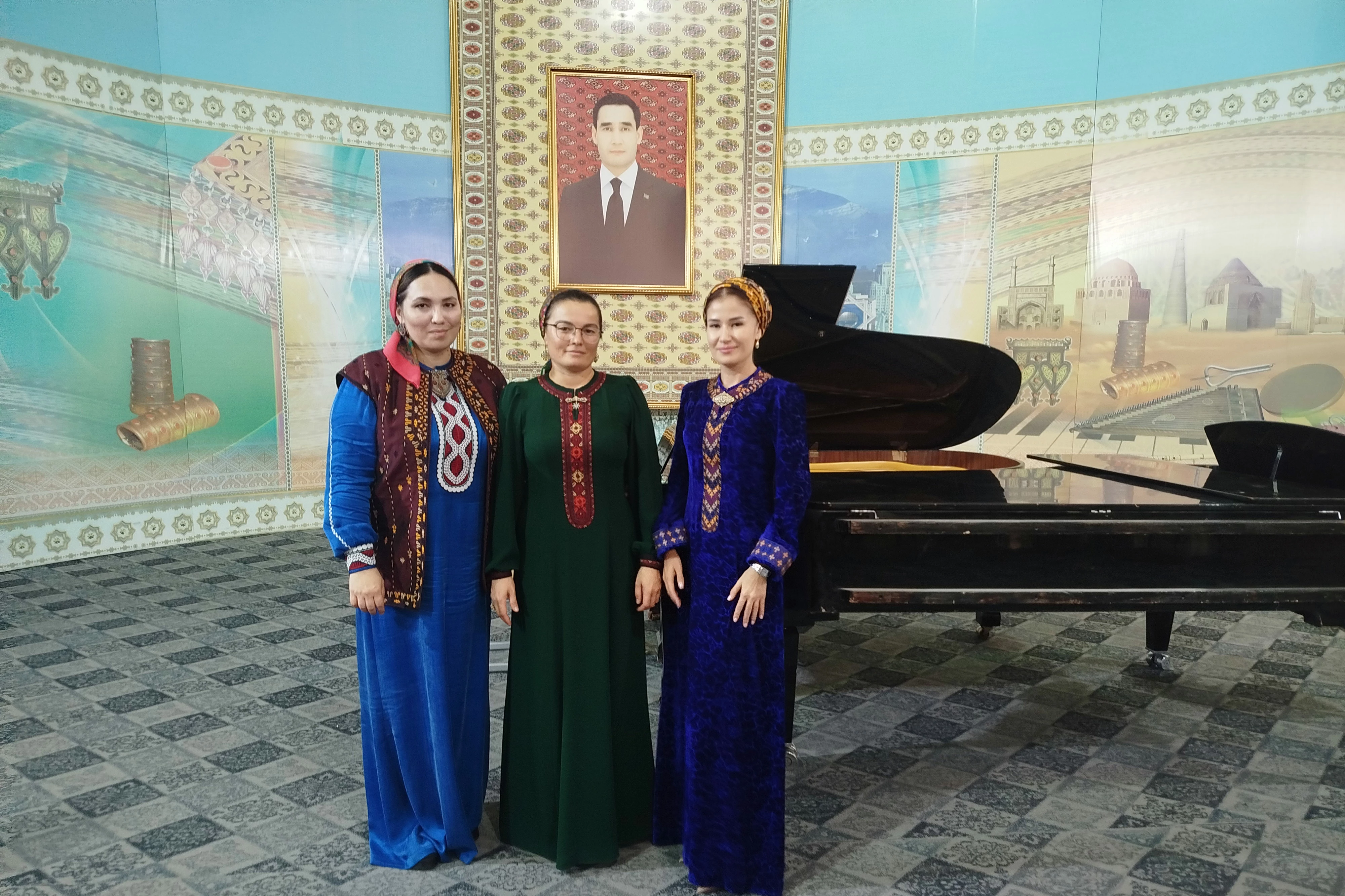 Saz sungatynyň ýaş zehinlerini birleşdirýän konsert