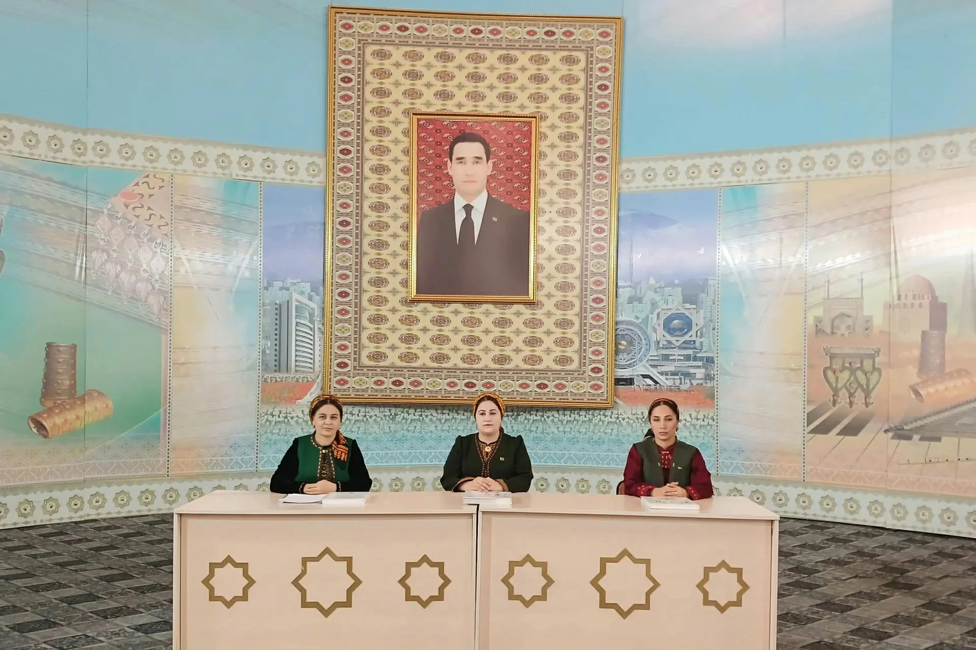 “GARAŞSYZ HEM BITARAP, TARYPY AJAP DESSAN, BEDEW BATLY — AT MYRADYŇ MEKANY TÜRKMENISTAN” atly aýdym-sazly wagyz-nesihat çäresi geçirildi