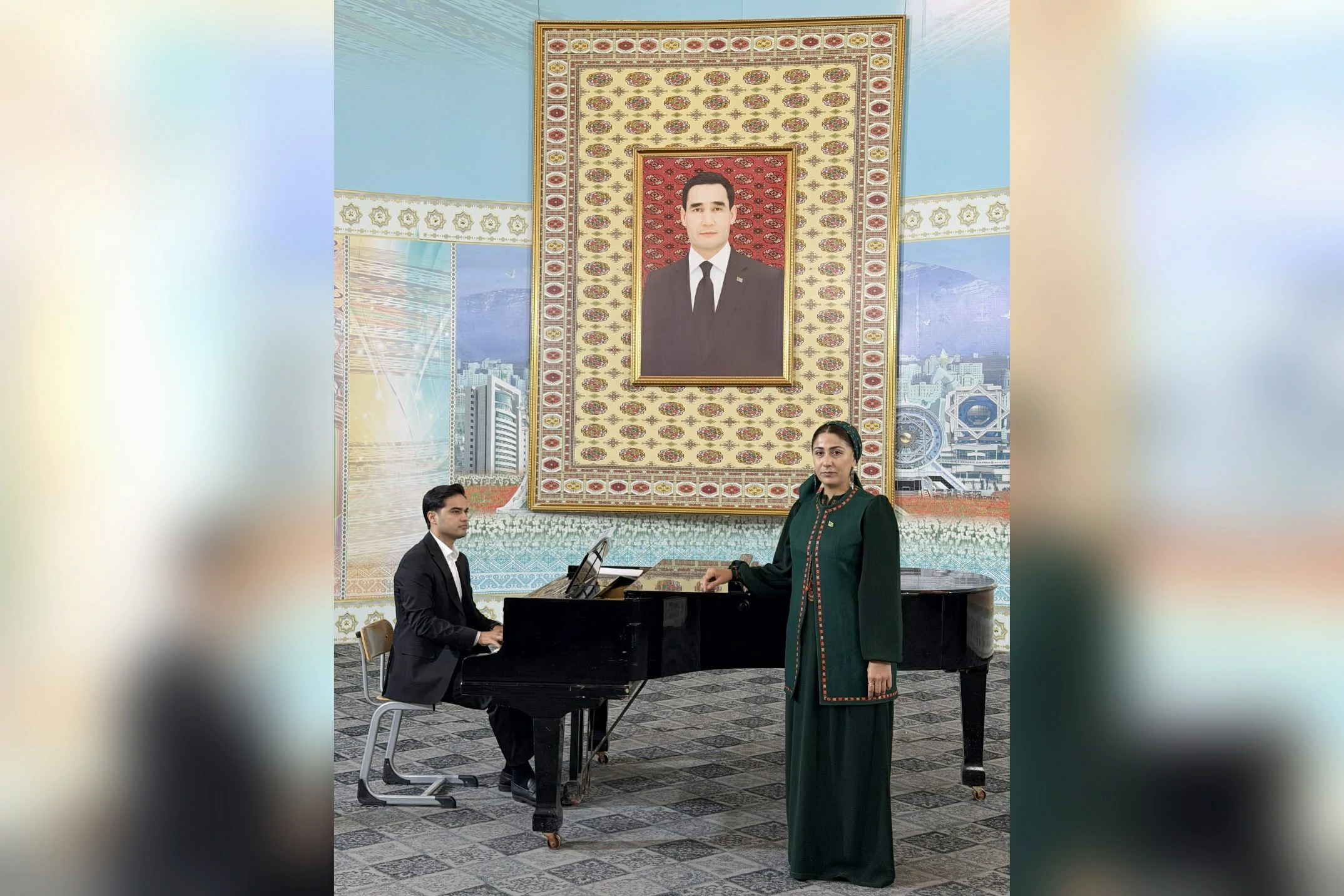 “Zehin joşguny” atly konsert nusgawy eserlere beslendi