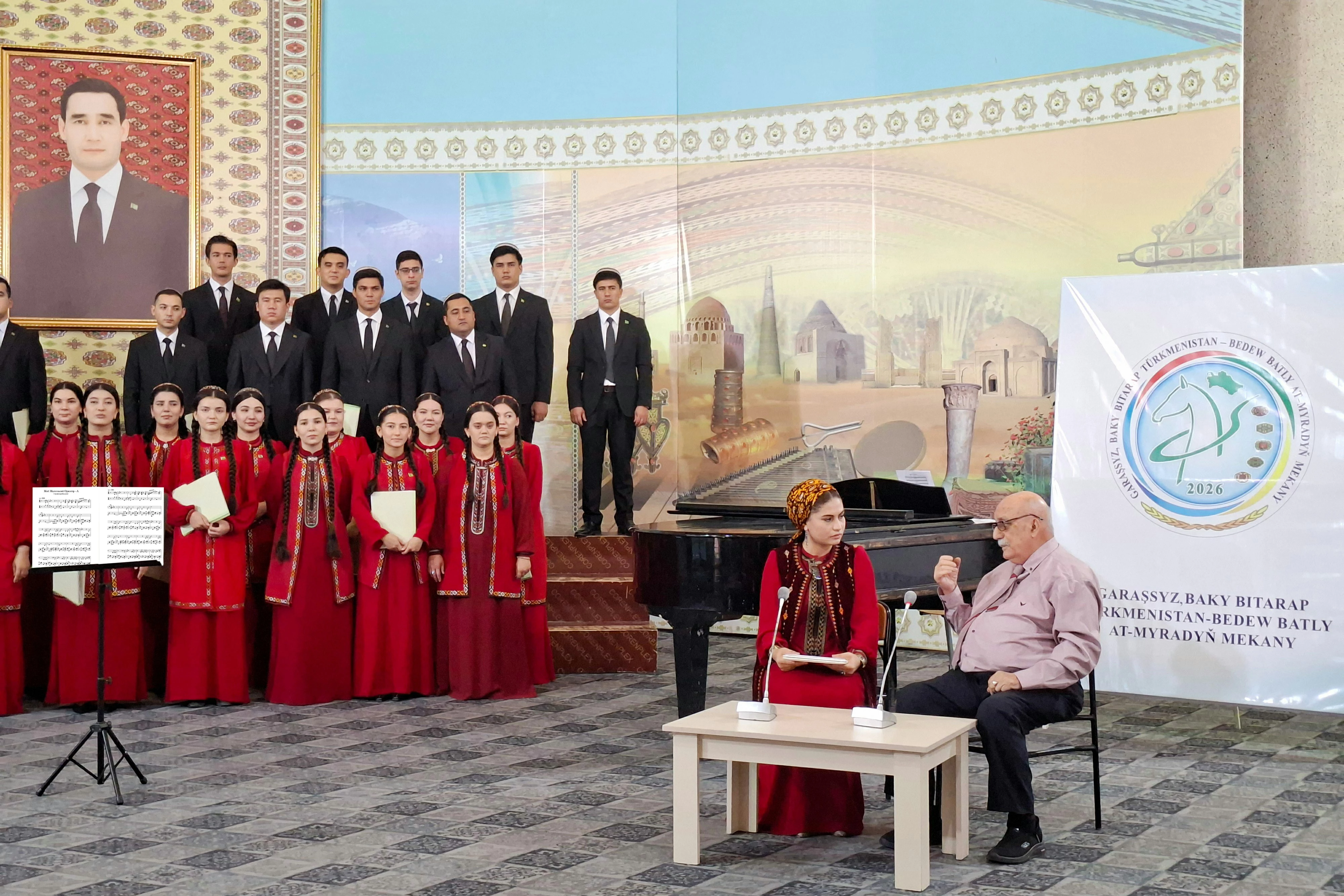 Nusgawy sazyň muşdaklary üçin ajaýyp konsert geçirildi