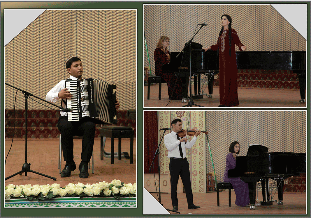 Konserwatoriýa ýaryş geçirdi: "Konserwatoriýanyň zehinleri"