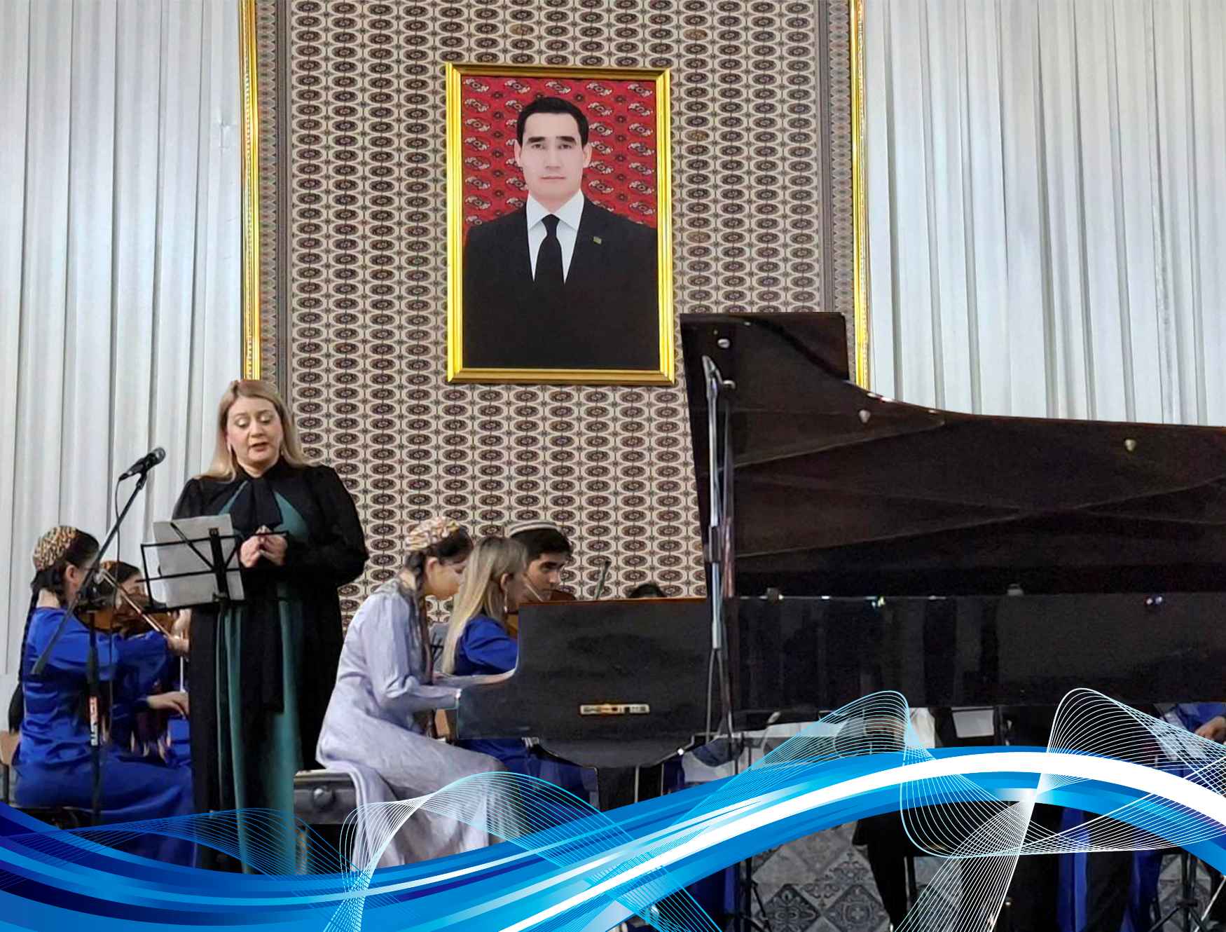 Iogann Sebastýan Bahyň 340 ýyllygyna bagyşlandy