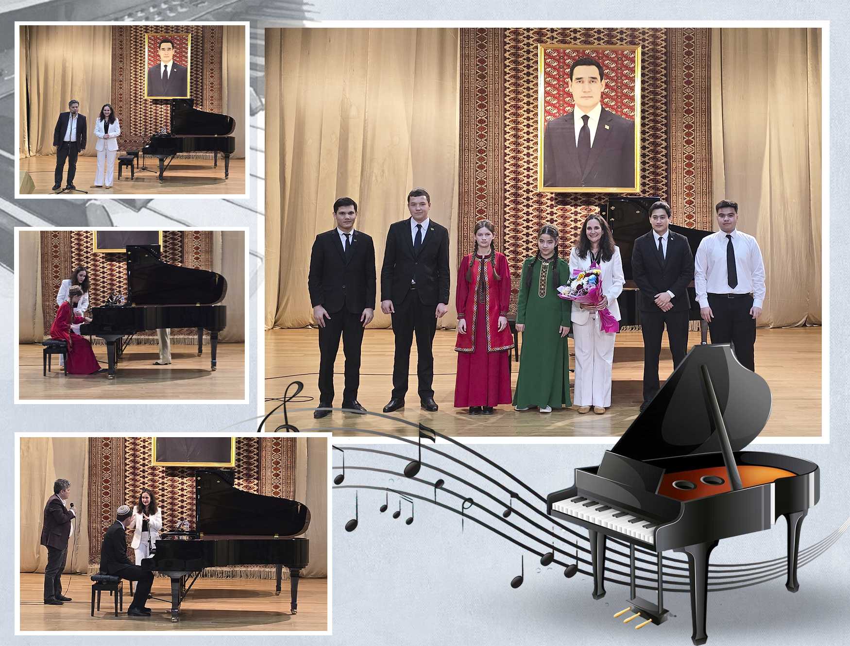 Французская музыкальная магия в Ашхабаде: Мастер-класс Кристин Фонлюпт 