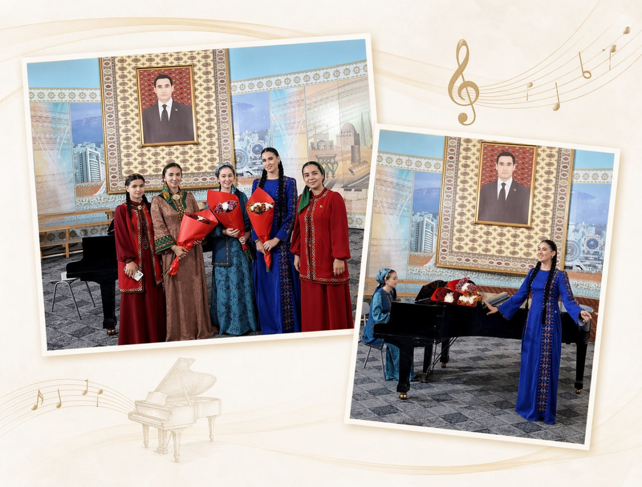 Wokal aýdymlaryň konserti